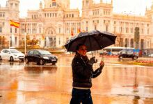 В Мадриде ожидается резкое похолодание и сильные дожди из-за Therese RUSSPAIN.COM