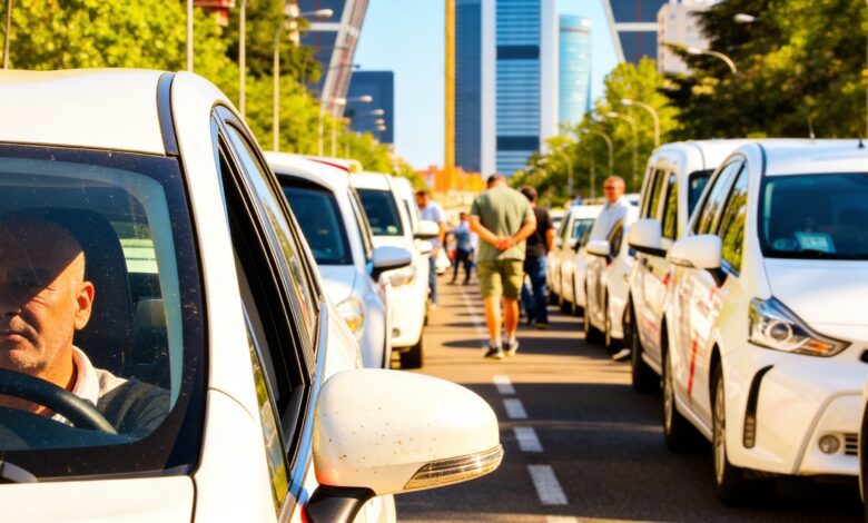 В деревне Бургоса мужчина удерживает дом после вооружённого захвата такси в Мадриде