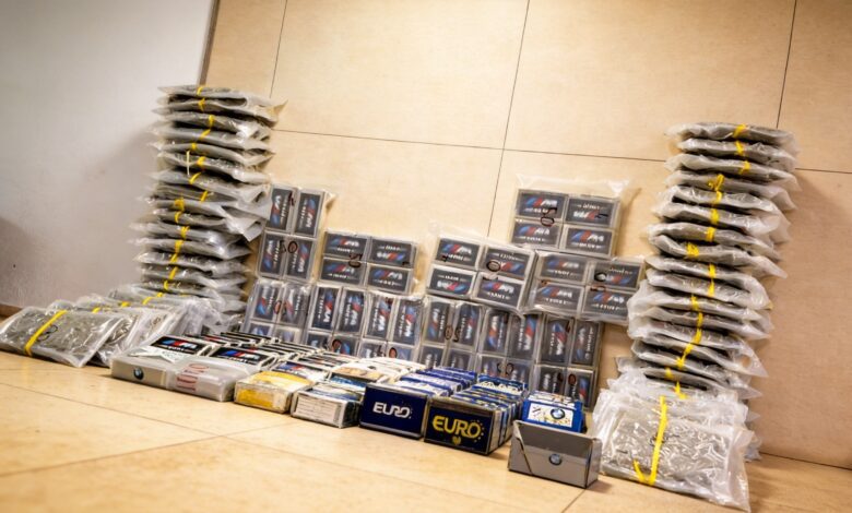 Descubren en Castellón una trama de empresa de transporte y 200 kg de drogas