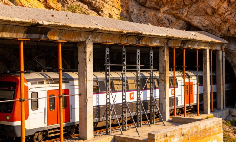 Три месяца ограничений: ремонт туннелей Garraf парализует Rodalies и грузовые перевозки