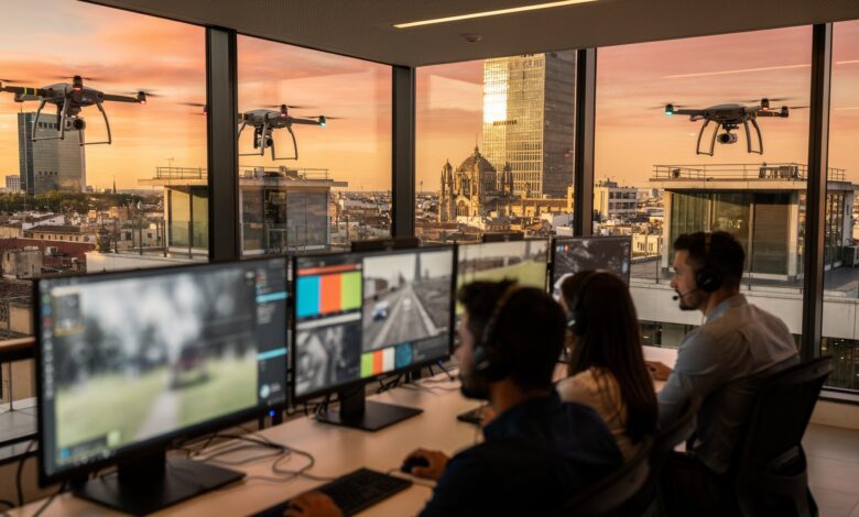 Telefónica внедрила в Испании сервис дронов с дистанционным управлением для бизнеса