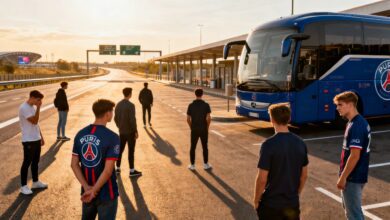 Драка между ультрас PSG сорвала выезд болельщиков на матч в Анже RUSSPAIN.COM