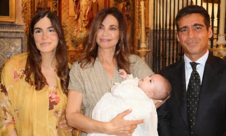 Blanca Llandres Surprises with Her Outfit Choice at Son Marcos’s Christening