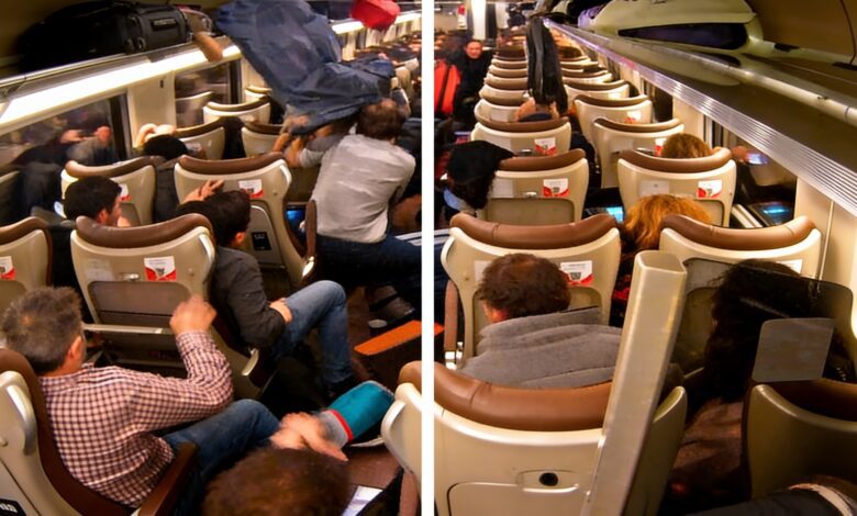 Новые фото из вагонов Iryo подтверждают версию о разломе рельса под Кордовой