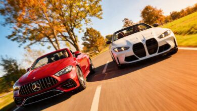 BMW M4 Competition Cabrio и Mercedes-AMG CLE 53 Cabrio: дуэль без крыши и компромиссов RUSSPAIN.COM