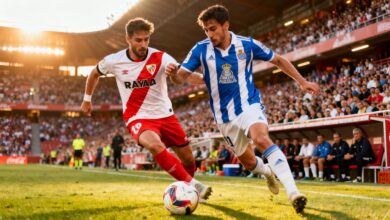 Rayo Vallecano и Real Sociedad борются за ключевые очки в Ла Лиге RUSSPAIN.COM
