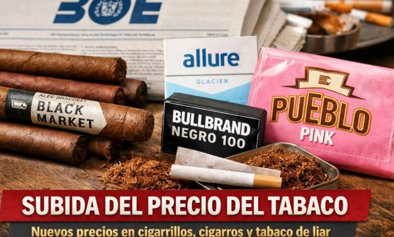 Tobacco prices in Spain increase since April How much popular brands cost now