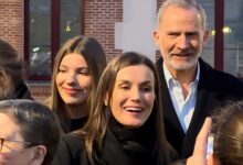 Королевская семья приняла участие в пасхальной процессии Карбанчеля без прессы RUSSPAIN.COM