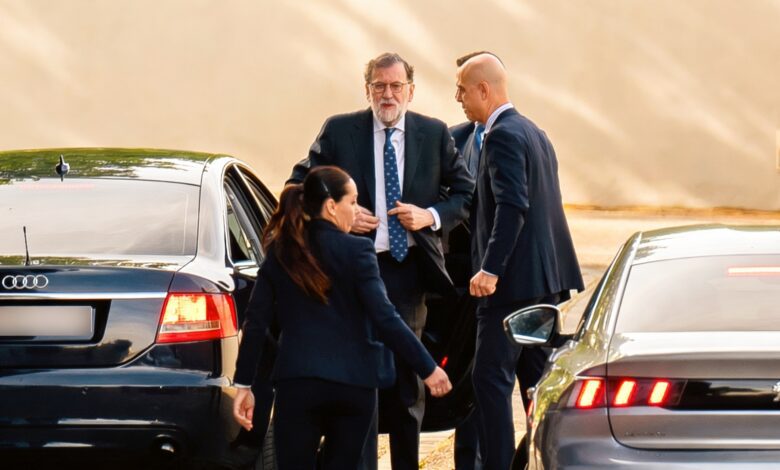Mariano Rajoy testifies in the Bárcenas case and admits breaking off relations