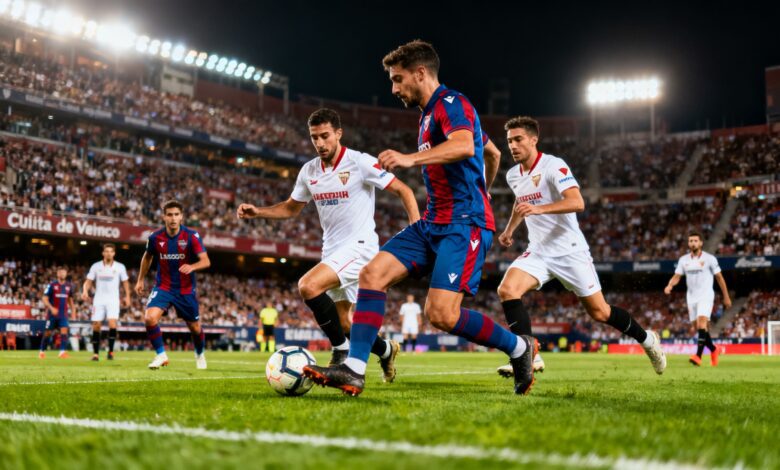 Levante и Sevilla борются за выживание в LaLiga: решающий матч в Валенсии