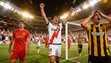 Rayo Vallecano удивил AEK: три гола и отменённый мяч в первом тайме RUSSPAIN.COM