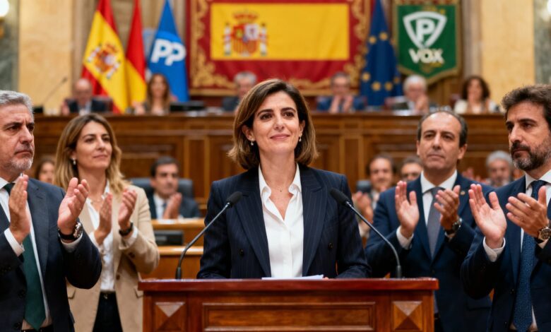 Мария Гуардиола возглавила Хунту Эстремадуры с рекордной поддержкой