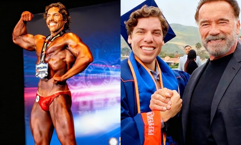 Schwarzenegger’s Son Bursts Onto Bodybuilding Scene but Backstage Tensions Run High