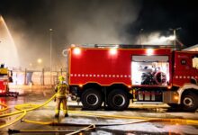 Пожар в Л’Хоспиталет: мужчина в тяжелом состоянии после спасения ночью RUSSPAIN.COM