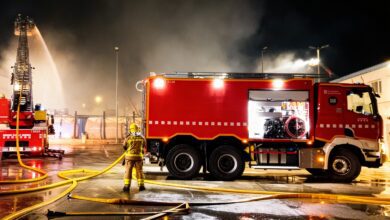 Пожар в Л’Хоспиталет: мужчина в тяжелом состоянии после спасения ночью RUSSPAIN.COM