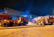 Пожар на заводе в Campo Real: тысячи квадратных метров под угрозой RUSSPAIN.COM