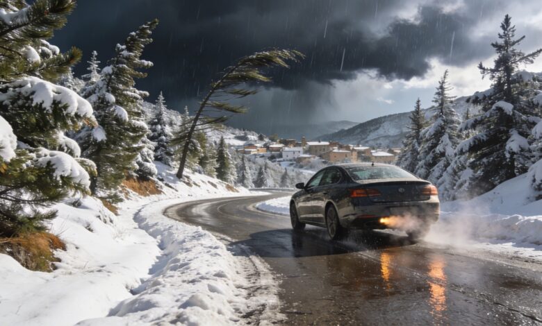 Descenso brusco de temperaturas y nieve en España abril recobra condiciones invernales