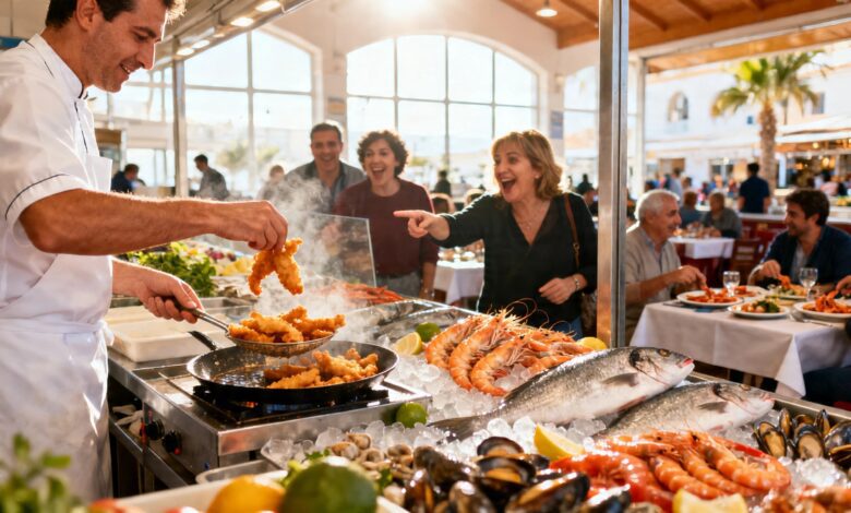 El Quintero: свежая рыба и морепродукты прямо с рынка в Торре-дель-Мар