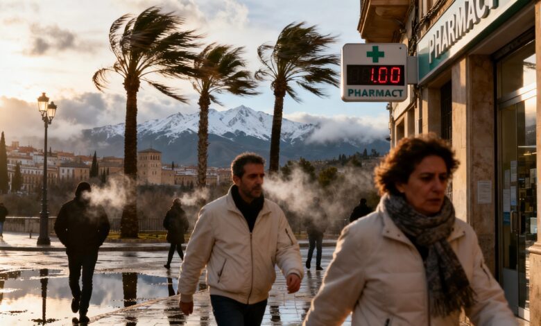 В Испании ожидается резкое похолодание: до -12 ºC за сутки в пяти регионах