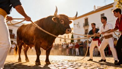 Гибель молодого скотовода на празднике Сан-Маркос в Беас-де-Сегура RUSSPAIN.COM