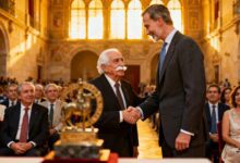 Гонсало Селорио получил премию Cervantes из рук короля Испании RUSSPAIN.COM