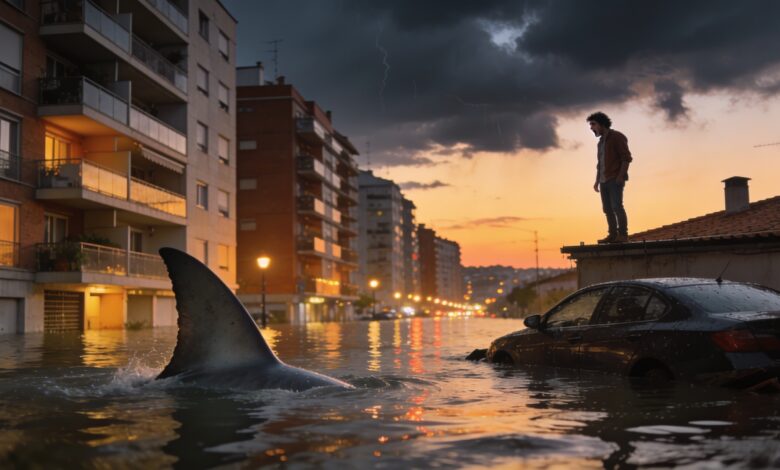Embestida on Netflix A shark invasion film that spotlights climate risks