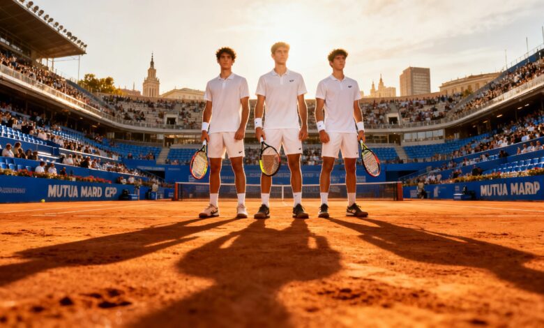 Три теннисиста из Мадрида впервые одновременно вошли в топ-100 ATP