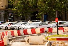 Власти Мадрида вывезут найденные у Пуэрта-де-Алькала рельсы старого трамвая RUSSPAIN.COM