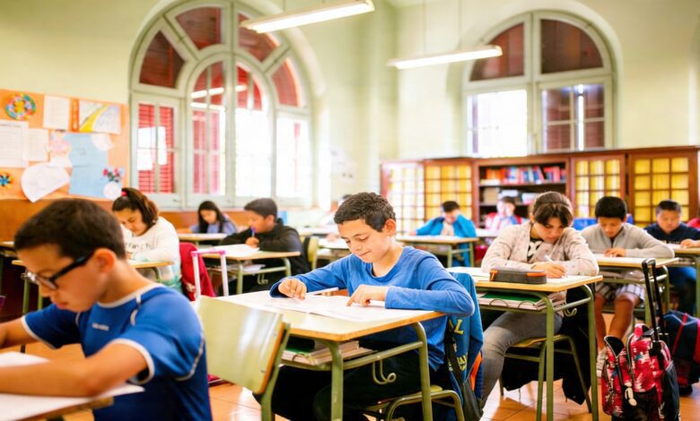 Каталонские тесты вызвали споры: 160 000 учеников без оценки письма