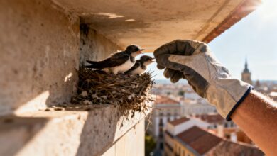 Почему тысячи птенцов стрижа в Мадриде оказываются на грани — и кто их спасает RUSSPAIN.COM