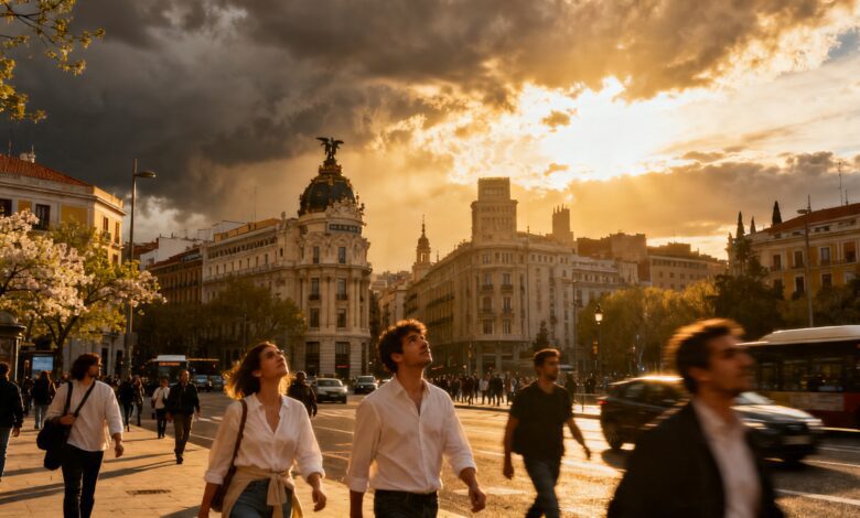 Madrid to See Temperatures Rise to 29 Degrees Amid Variable Cloudiness