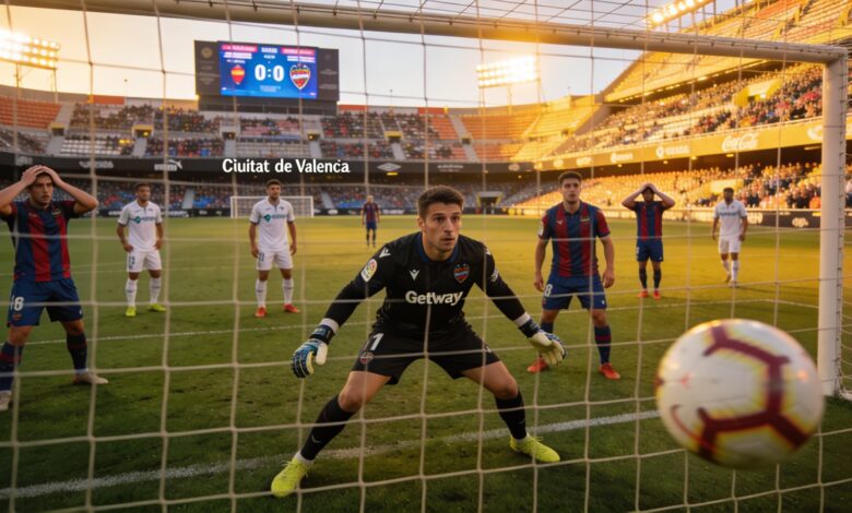Levante concedes the most goals at the end of matches season’s worrying stats