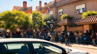 Полиция предотвратила попытку штурма посольства Гамбии в Мадриде RUSSPAIN.COM