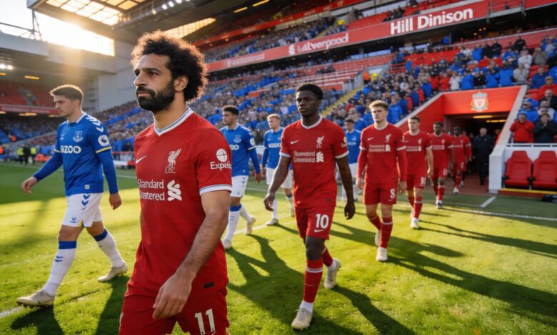 Салах и Исак в стартовом составе «Ливерпуля» на дерби с «Эвертоном»