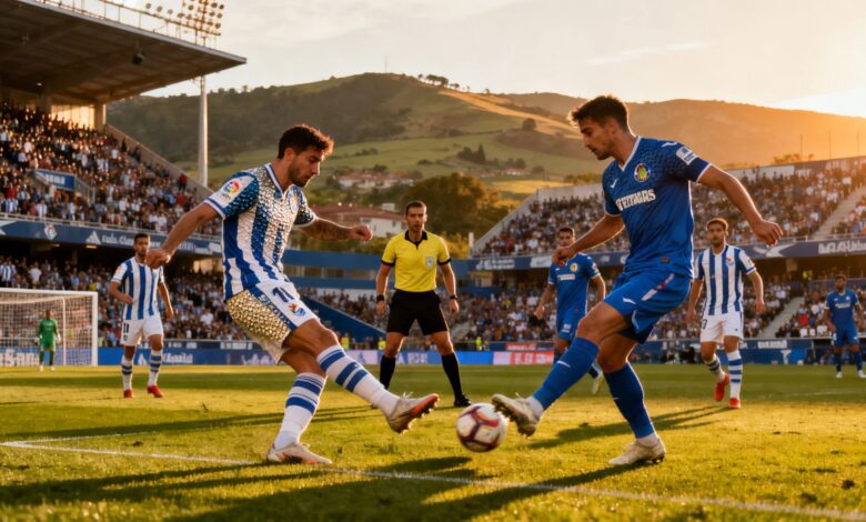 Real Sociedad and Getafe: Battle for Europe and Records on the Pitch in San Sebastián