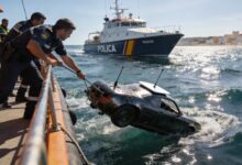 В проливе обнаружен самодельный наркодрон в виде автомобиля