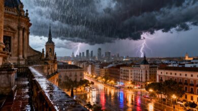 Испанию накроет мощный циклон: резкое похолодание и ливни после жары RUSSPAIN.COM