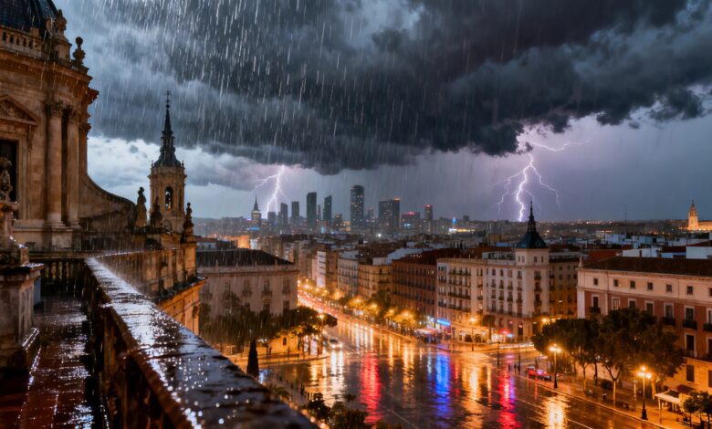 Powerful Cyclone to Hit Spain Cold Snap and Heavy Rain After Heatwave