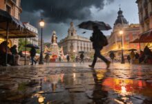 Погода в Валенсии 13 апреля: штормовое предупреждение и перемены в температуре RUSSPAIN.COM