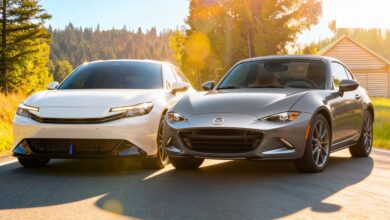 Honda Prelude и Mazda MX-5: две философии драйва — кто выигрывает на рынке Испании RUSSPAIN.COM