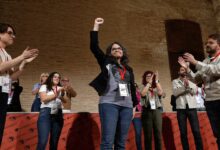 Женщины левого движения собрались в Валенсии перед саммитом в Барселоне RUSSPAIN.COM