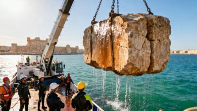 Археологи подняли 22 блока Фара Александрийского: как изменится взгляд на маяк RUSSPAIN.COM
