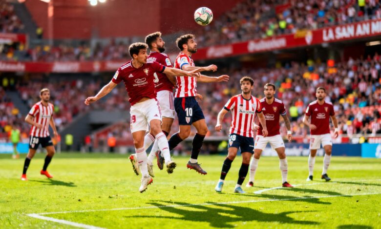 Athletic and Osasuna Face Off in Bilbao: Starting Lineups and Key Details