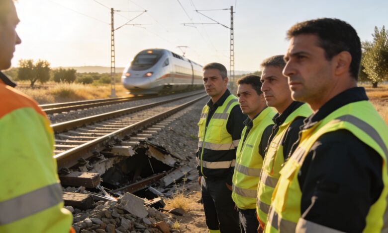 Cinco errores críticos de Adif revelados en el caso del accidente en la línea Adamuz
