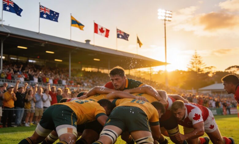 Australia and Canada crucial match of the season with unexpected twists and fight for the playoffs