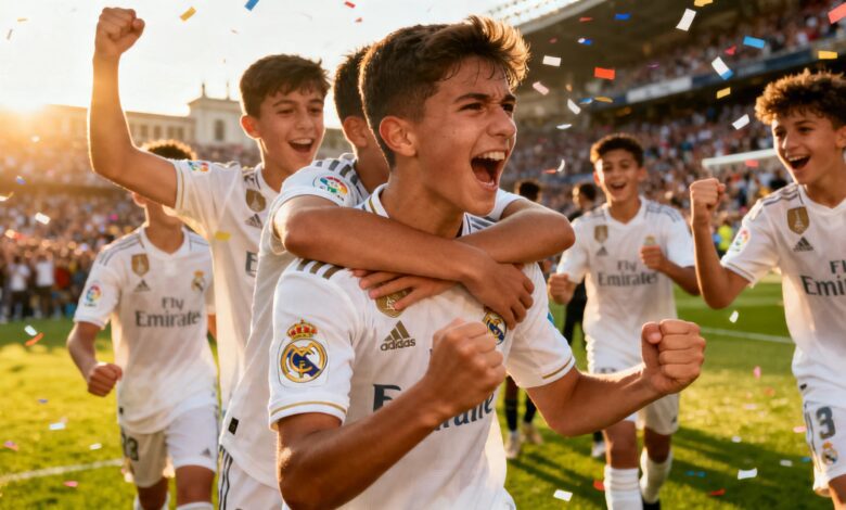 Real Madrid Youth Team Wins Second UEFA Youth League Title After Penalty Shootout