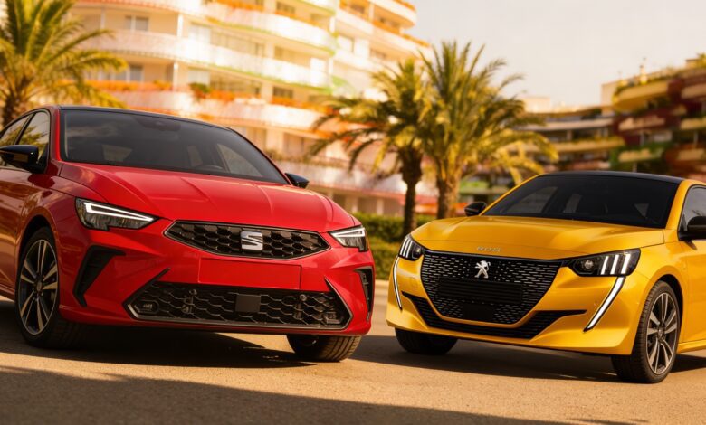 Seat Ibiza Challenges Peugeot 208: Practicality vs. Electrification in the Spanish Market