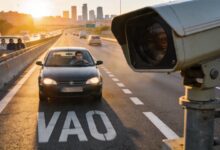 В Испании начали штрафовать за одиночную езду по новым полосам VAO