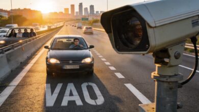 В Испании начали штрафовать за одиночную езду по новым полосам VAO RUSSPAIN.COM