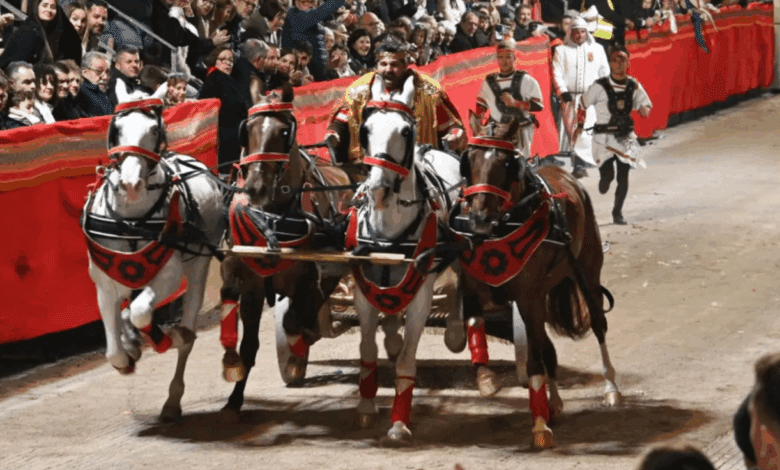 Murcia President Surprises Lorca Residents by Joining Holy Week Procession